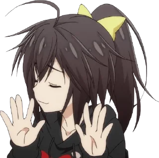 Telegram sticker 🤗 Anime 1.0 - @sandu