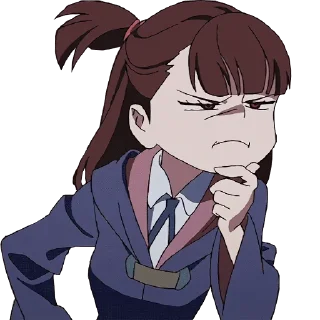 Telegram sticker 🤔 Anime 1.0 - @sandu
