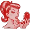 Sticker 🤩 red mood by @wieeindiamantt @TgEmodziBot
