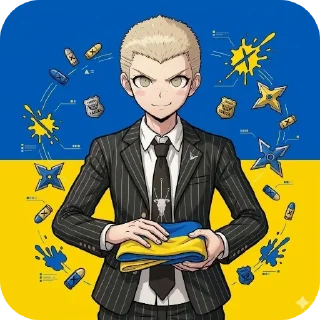 Telegram sticker 🖼 добрый вечер мы з украины