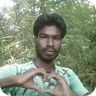 Telegram sticker ✋ Cute girl and btt