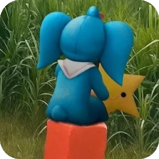 Telegram sticker 🏖 Cute girl and btt