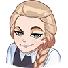 Sticker 😏 Зайчик вк @TgEmojis