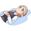 Sticker 🤣 Зайчик вк @TgEmojis