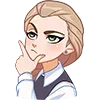 Sticker 🤪 Зайчик вк @TgEmojis