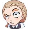 Sticker 😠 Зайчик вк @TgEmojis