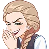 Sticker 🥰 Зайчик вк @TgEmojis