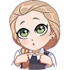 Sticker 😠 Зайчик вк @TgEmojis