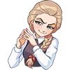 Sticker 😈 Зайчик вк @TgEmojis