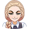 Sticker 😎 Зайчик вк @TgEmojis