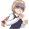 Sticker 🙂 Зайчик вк @TgEmojis