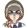 Sticker 💃 Зайчик вк @TgEmojis