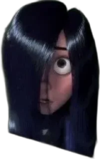Video sticker 🌟 Violeta pêra - Os Incríveis ( Dantes ) -----