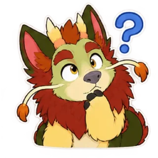 Telegram sticker ❓ Bamboozled