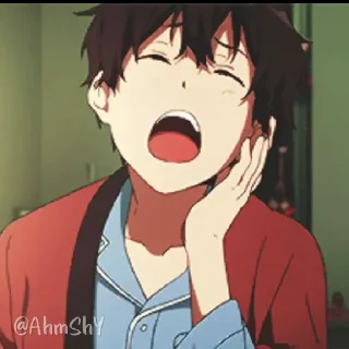 Video sticker 💤 - ᗷY @ahMshY 𓉮 . Hotaro Oreki²