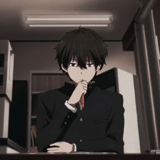 Video sticker 🔒 oreki houtarou ; @diarygeo