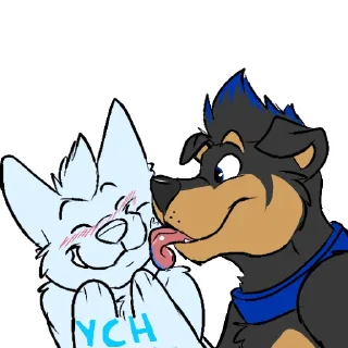 Video sticker 💍 RottieDog