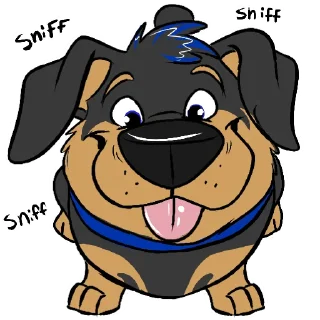 Video sticker 🧁 RottieDog