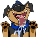 Video sticker 💋 RottieDog
