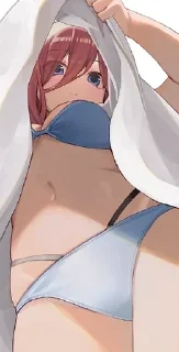 Telegram sticker 👙 Nakano @xvieravelyn @ecchistickers