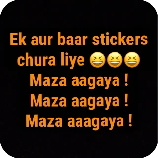 Sticker 👍 Stolen stickers by sachin (3) | @SachINDIA_studios