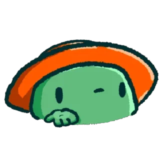 Telegram sticker 🤨 meet mito! | IG @meetmito
