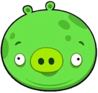 Telegram sticker 🤩 Cвинки Энгри бердс @ckladstikerov7