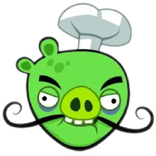 Telegram sticker 🤩 Cвинки Энгри бердс @ckladstikerov7