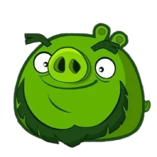 Telegram sticker 🤩 Cвинки Энгри бердс @ckladstikerov7
