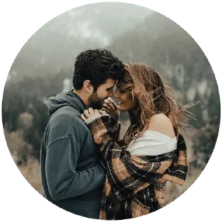 Telegram sticker 😍 🥰Couples Kissing→ @stickers_love_bot