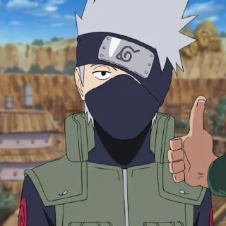 Telegram sticker ❓ KAKASHI (@JOY_SENSEI) :: @fStikBot