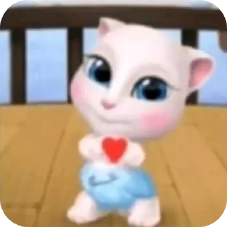 Telegram sticker 🐱 Гумно