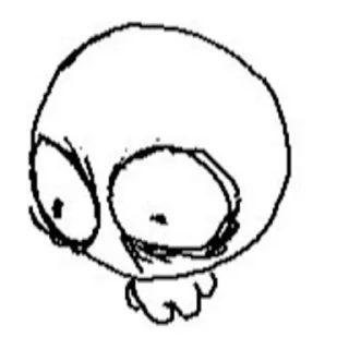 Телеграм стикер 😓 Слово не птичко-скибиди яичко