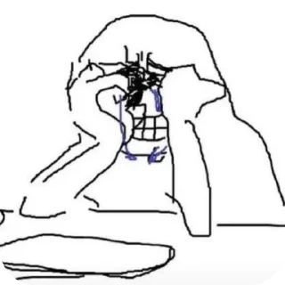 Телеграм стикер 🪑 Слово не птичко-скибиди яичко