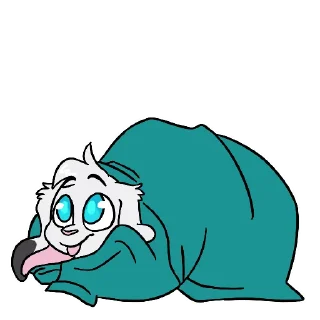 Telegram sticker 🛌 Bunjamin