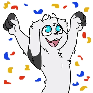 Telegram sticker 🎉 Bunjamin