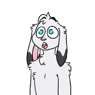 Telegram sticker 😮 Bunjamin
