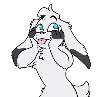 Telegram sticker 😋 Bunjamin