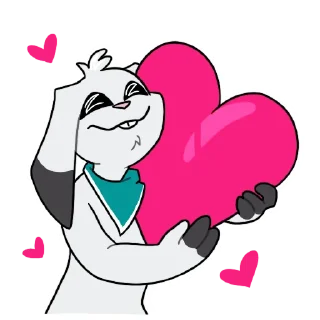 Video sticker ❤️ Bunjamin