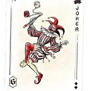 Telegram sticker 🫥 Chad: Court jester