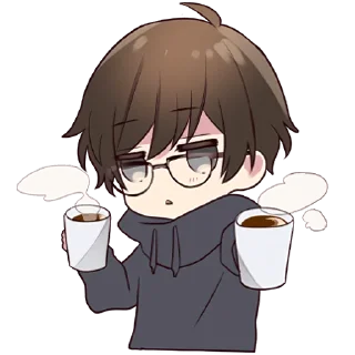 Video sticker ☕ Menhera kun Pt.1 @jp_stickers