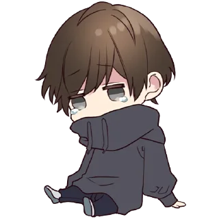 Telegram stiker 😟 Menhera kun Pt.1 @jp_stickers