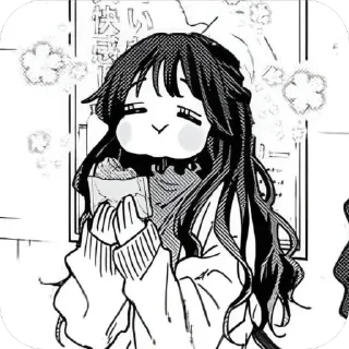 Telegram sticker 🫥 Waguri and Subaru