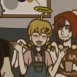 Telegram sticker 🧷 Лили моя любовь/ автор @Meow3456 :: @fStikBot