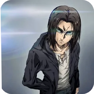 Sticker 🔥 Eren Yeager/Jaeger