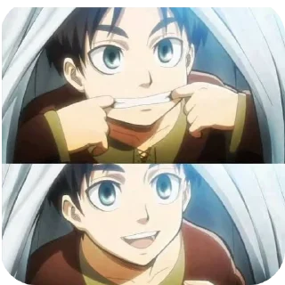 Telegram sticker 🔥 Eren Yeager/Jaeger