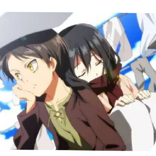 Telegram sticker 🔥 Eren Yeager/Jaeger