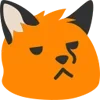 Sticker 😕 Blobfox