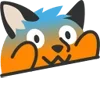 Sticker 🎹 Blobfox
