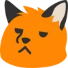 Sticker 😕 Blobfox